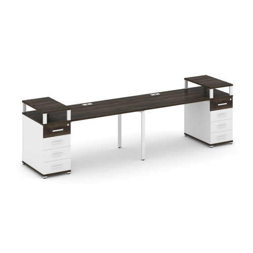 Бенч-система на 2 места с 2 опорными тумбами Concept CN.ORS-426 фото 10