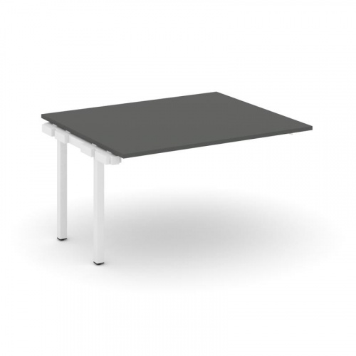 Style Project Проходной наб. элем. перег. стола SN-5P.NSPRG-033.3 Дуб Наварра/Металл Белый 1380*1180 фото 17