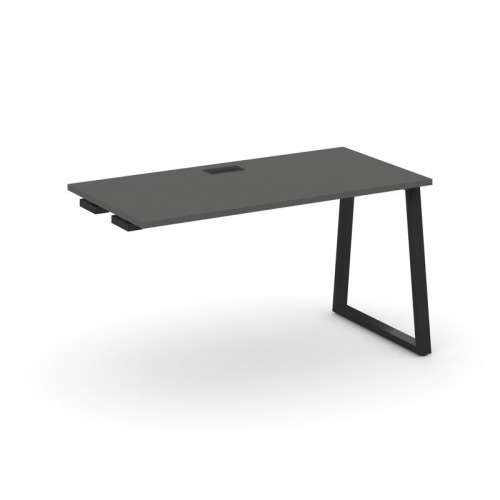 Style Project Стол-приставка к опор. элем. SN-6T1.OPRS-001 Акация Лорка/Металл Антрацит/Заглушка Пла фото 4