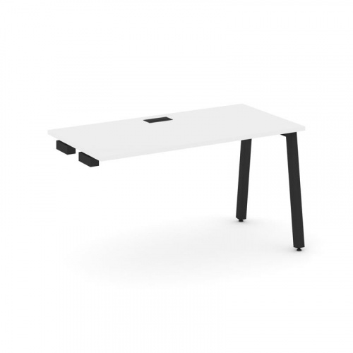 Style Project Стол-приставка к опор. элем. SN-5A.OPRS-002 Вяз Благородный/Металл Белый 1180*600*750 фото 7