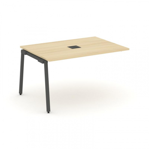 Style Project Проходной наб. элем. перег. стола SN-4A.NSPRG-003 Белый/Металл Белый 1380*980*750 фото 26