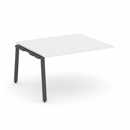 Style Project Проходной наб. элем. перег. стола SN-6A.NSPRG-034.3 Белый/Металл Антрацит 1580*1180*75