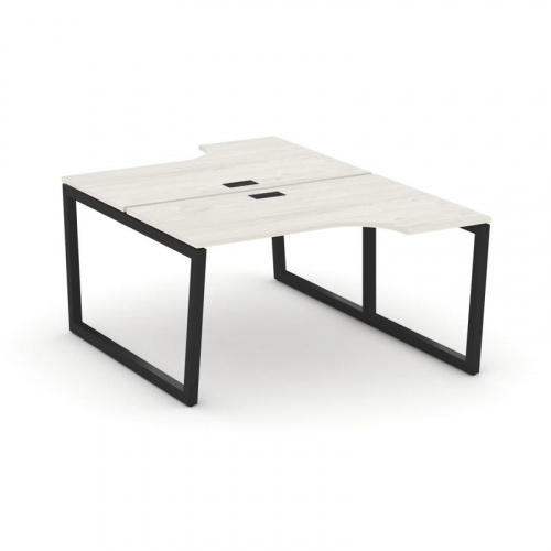 Style Project Рабочая станция эргоном. SN-5T2.DRPA-001 Акация Лорка/Металл Антрацит/Заглушка Пластик фото 6