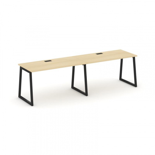 Style Project Рабочая станция 1 сторон. SN-4T1.ORS-003 Акация Лорка/Металл Антрацит/Заглушка Пластик фото 25