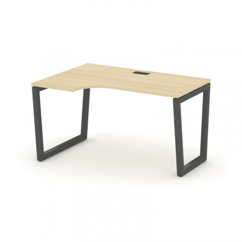 Style Project Стол рабочий эргоном. SN-5T2.SPA-011(L) Акация Лорка/Металл Антрацит/Заглушка Пластик фото 28