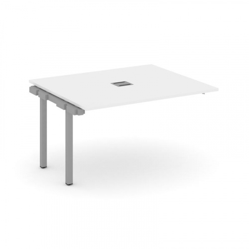 Style Project Проходной наб. элем. перег. стола SN-5P.NSPRG-033 Белый/Металл Белый 1380*1180*750 фото 7