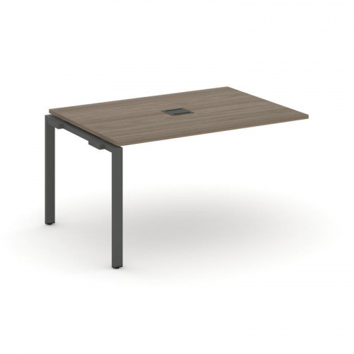 Style Project Проходной наб. элем. перег. стола SN-6P.NSPRG-002 Антрацит/Металл Белый 1180*980*750 фото 26