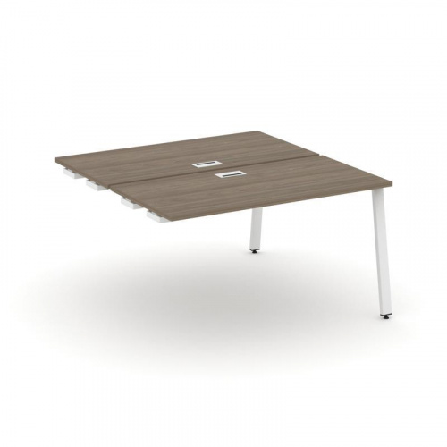 Style Project Стол-приставка к опор. элем. SN-6A.DPRS-014 Антрацит/Металл Белый 1580*1432*750 фото 17