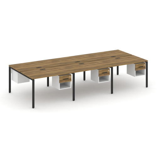 Бенч-система на 6 мест с подвесными тумбами Concept CN.DRS-158 фото 7 Бенч-система на 6 мест с подвесными тумбами Concept CN.DRS-158 фото 7