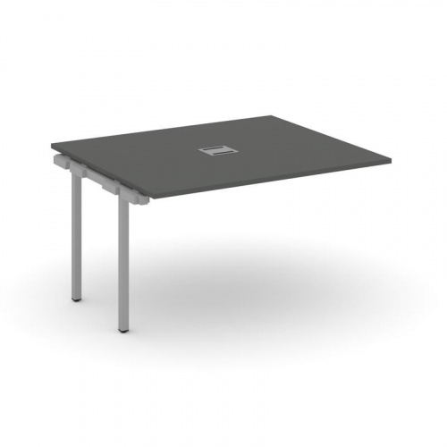 Style Project Проходной наб. элем. перег. стола SN-4P.NSPRG-033 Дуб Табак/Металл Антрацит 1380*1180* фото 4