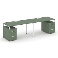 Бенч-система на 2 места с 2 опорными тумбами Concept CN.ORS-321