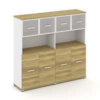 Шкаф офисный Concept CN.STS-425 RMW