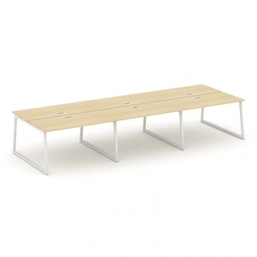 Style Project Рабочая станция 2-х сторон. SN-4T1.DRS-061 Акация Лорка/Металл Антрацит/Заглушка Пласт фото 27