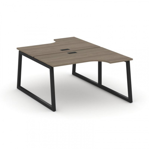 Style Project Рабочая станция эргоном. SN-5T1.DRPA-022 Акация Лорка/Металл Антрацит/Заглушка Пластик фото 6