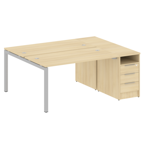 Бенч-система с тумбой на П-обр. м/к Metal System Quattro 50БП.РС-СТП-2.3 фото 11