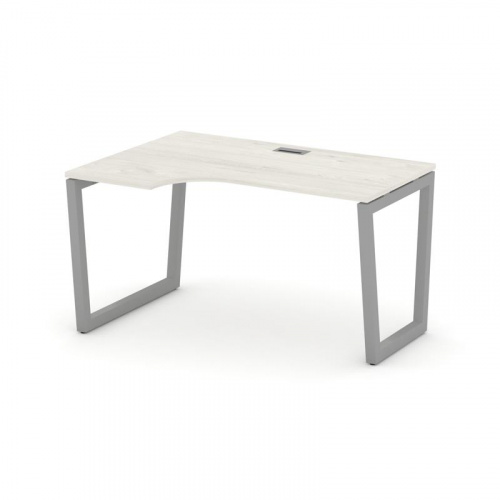 Style Project Стол рабочий эргоном. SN-5T2.SPA-011(L) Акация Лорка/Металл Антрацит/Заглушка Пластик фото 12