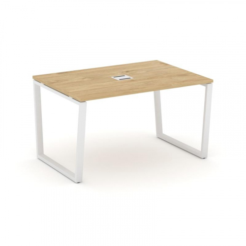 Style Project Стол переговорный SN-6T2.SPRG-002 Акация Лорка/Металл Антрацит/Заглушка Металл Антраци фото 3