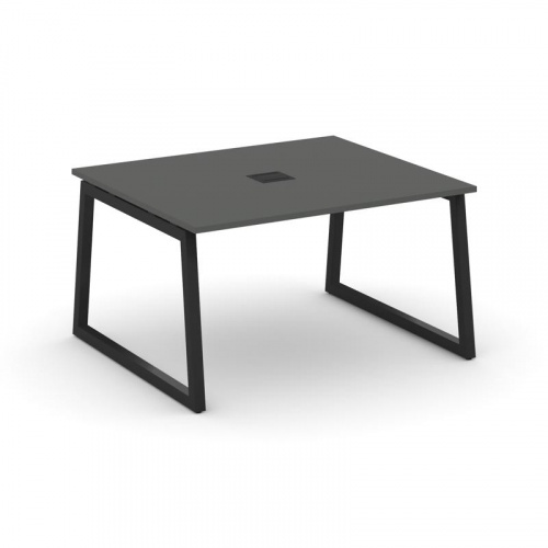 Style Project Стол переговорный SN-5T1.SPRG-034 Акация Лорка/Металл Антрацит/Заглушка Металл Антраци фото 10