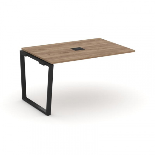 Style Project Проходной наб. элем. перег. стола SN-6T2.NSPRG-001 Акация Лорка/Металл Антрацит/Заглуш фото 8