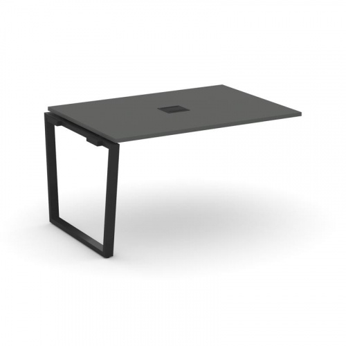 Style Project Проходной наб. элем. перег. стола SN-6T2.NSPRG-001 Акация Лорка/Металл Антрацит/Заглуш фото 7