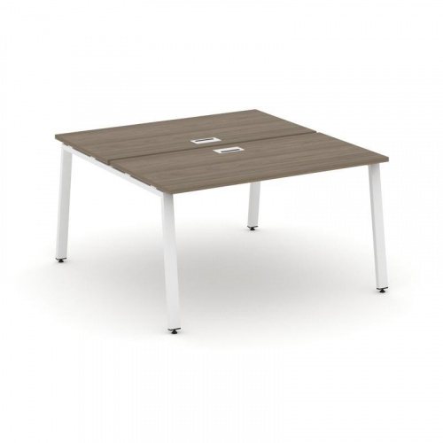 Style Project Рабочая станция 2-х сторон. SN-6A.DRS-012 Дуб Наварра/Металл Белый 1180*1432*750 фото 23