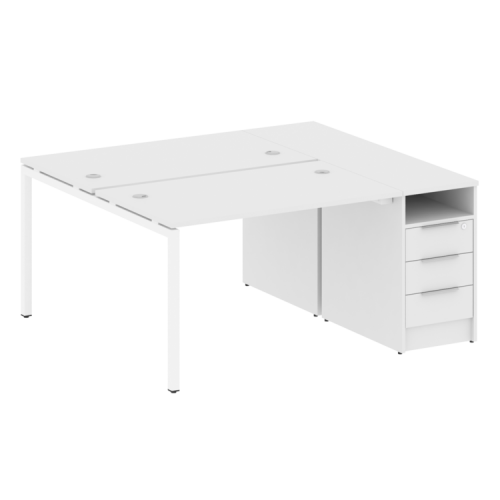 Бенч-система с тумбой на П-обр. м/к Metal System Quattro 40БП.РС-СТП-2.2 фото 12