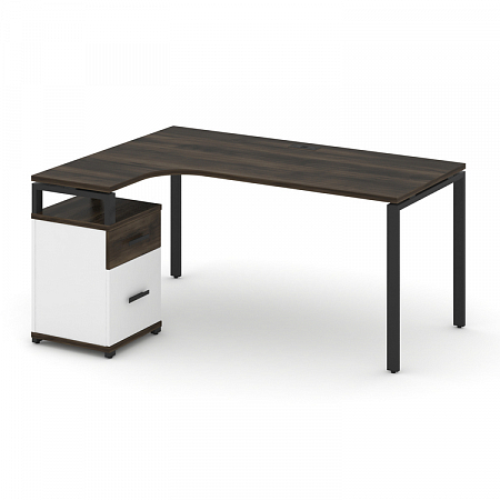 Стол эргономичный с опорной тумбой Concept CN.SA-308(L)