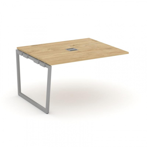 Style Project Проходной наб. элем. перег. стола SN-4T2.NSPRG-034 Акация Лорка/Металл Антрацит/Заглуш фото 2