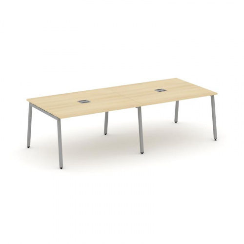 Style Project Стол переговорный SN-4A.SPRG-042 Белый/Металл Антрацит 2360*1180*750 фото 12