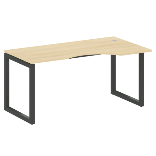 Стол криволинейный правый на О-обр. м/к Metal System Quattro 50БО.СА-1 (R) фото 9