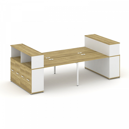 Бенч-система с опорными распашными шкафами Concept CN.DRS-270