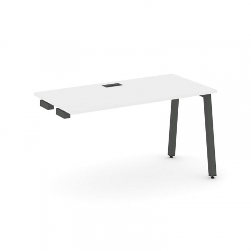 Style Project Стол-приставка к опор. элем. SN-5A.OPRS-002 Вяз Благородный/Металл Белый 1180*600*750 фото 20