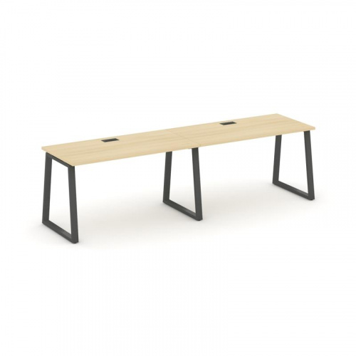 Style Project Рабочая станция 1 сторон. SN-6T1.ORS-012 Акация Лорка/Металл Антрацит/Заглушка Пластик фото 28