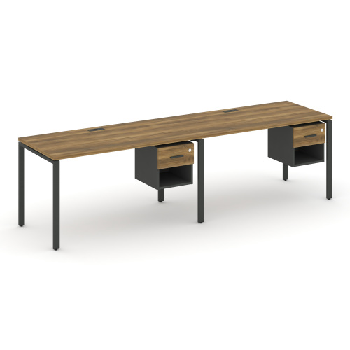 Бенч-система на 2 места с подвесными тумбами Concept CN.ORS-120