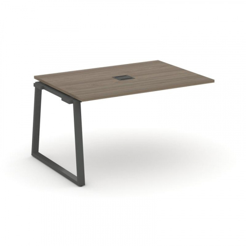 Style Project Проходной наб. элем. перег. стола SN-6T1.NSPRG-003 Акация Лорка/Металл Антрацит/Заглуш фото 25