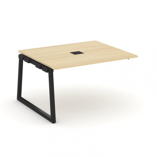 Style Project Проходной наб. элем. перег. стола SN-5T1.NSPRG-034 Акация Лорка/Металл Антрацит/Заглуш фото 7