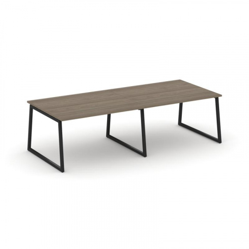 Style Project Стол переговорный SN-4T1.SPRG-043.3 Акация Лорка/Металл Антрацит 2760*1180*750 фото 7