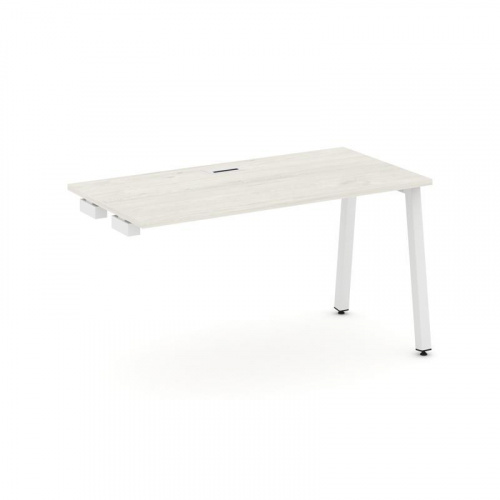 Style Project Стол-приставка к опор. элем. SN-5A.OPRS-002 Вяз Благородный/Металл Белый 1180*600*750 фото 22
