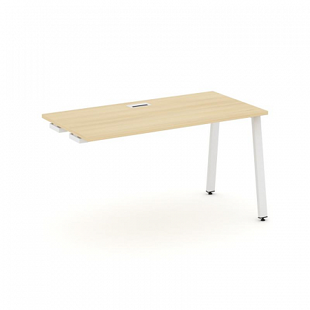 Style Project Стол-приставка к опор. элем. SN-6A.OPRS-003 Акация Лорка/Металл Белый 1380*600*750