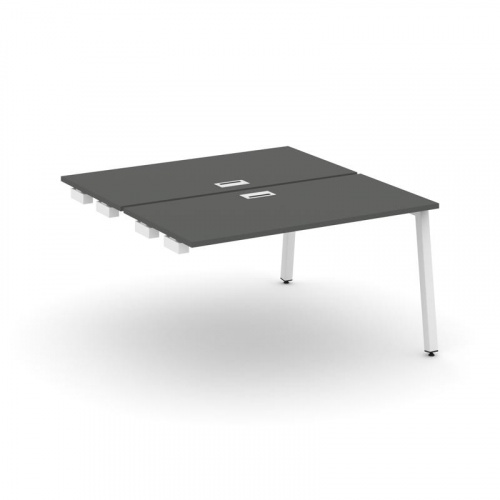 Style Project Стол-приставка к опор. элем. SN-5A.DPRS-003 Дуб Табак/Металл Белый 1380*1232*750 фото 23