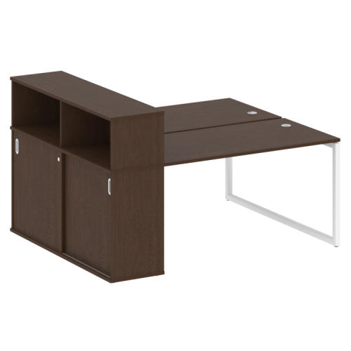 Бенч-система с шкафом-купе на О-обр. м/к Metal System Quattro 40БО.РС-СШК-2.3 фото 5