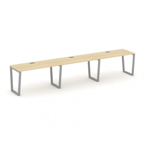 Style Project Рабочая станция 1 сторон. SN-6T2.ORS-054 Акация Лорка/Металл Антрацит/Заглушка Пластик фото 20