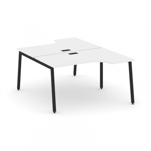 Style Project Рабочая станция эргоном. SN-4A.DRPA-002 Дуб Наварра/Металл Антрацит 1580*1232/1992*750 фото 3