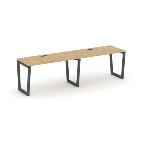 Style Project Рабочая станция 1 сторон. SN-5T2.ORS-002 Акация Лорка/Металл Антрацит/Заглушка Пластик фото 22