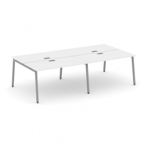 Style Project Рабочая станция 2-х сторон. SN-4A.DRS-033 Дуб Табак/Металл Белый 2760*1232*750 фото 5