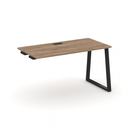 Style Project Стол-приставка к опор. элем. SN-6T1.OPRS-001 Акация Лорка/Металл Антрацит/Заглушка Пла фото 6