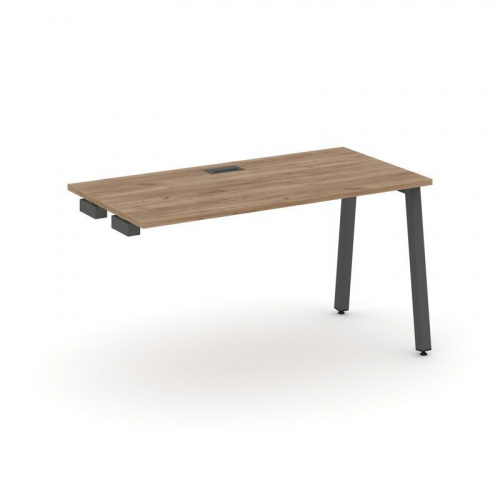 Style Project Стол-приставка к опор. элем. SN-5A.OPRS-002 Вяз Благородный/Металл Белый 1180*600*750 фото 17