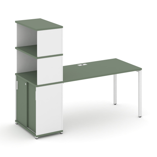 Стол офисный с опорным шкафом-купе Concept CN.SP-244