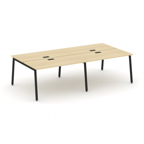 Style Project Рабочая станция 2-х сторон. SN-4A.DRS-033 Дуб Табак/Металл Белый 2760*1232*750 фото 11