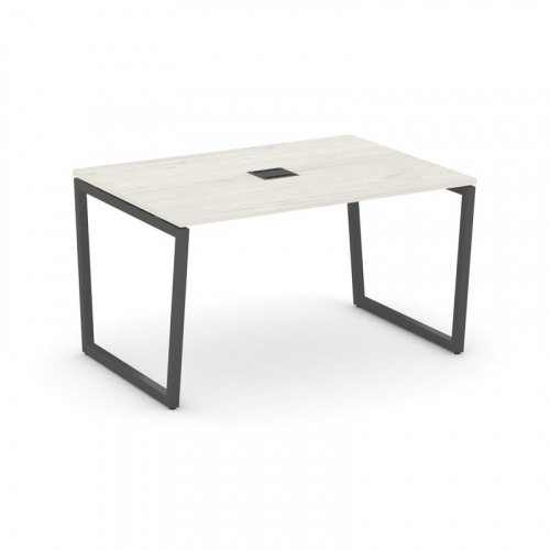 Style Project Стол переговорный SN-4T2.SPRG-002 Акация Лорка/Металл Антрацит/Заглушка Металл Антраци фото 24